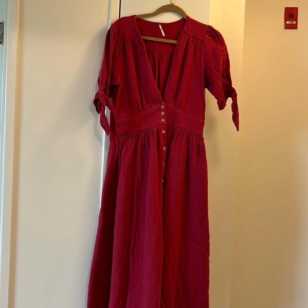 Free People Love of My Life Midi Dress